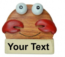 5043S-CRB Crab Magnets - Your Text (Pack Size 36) Price Breaks Available